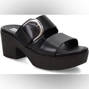 FitFlop Leather Pilar Slide Sandal